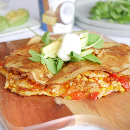 Spicy Chicken Quesadillas