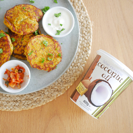 Salmon and Vegetable Fritters