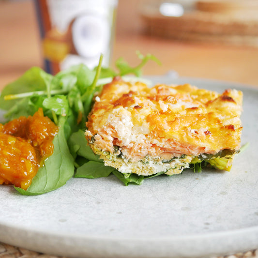Smoked Salmon & Potato Frittata