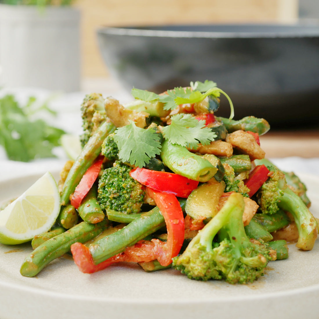 Peanut Satay Stir Fry