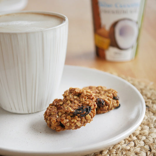 Banana, Sultana & Oat Cookies