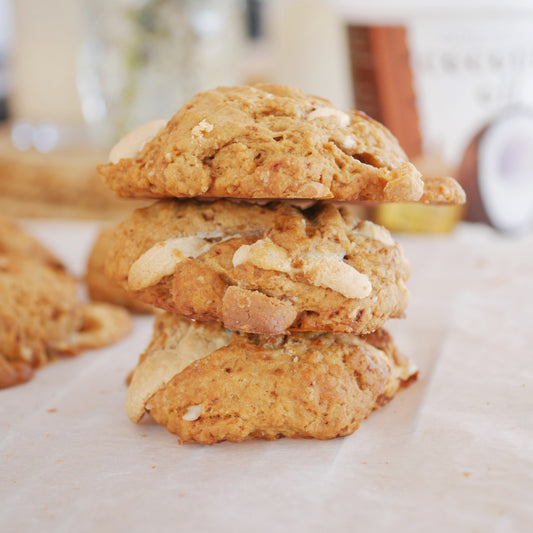 White Chocolate & Macadamia Nut Cookies