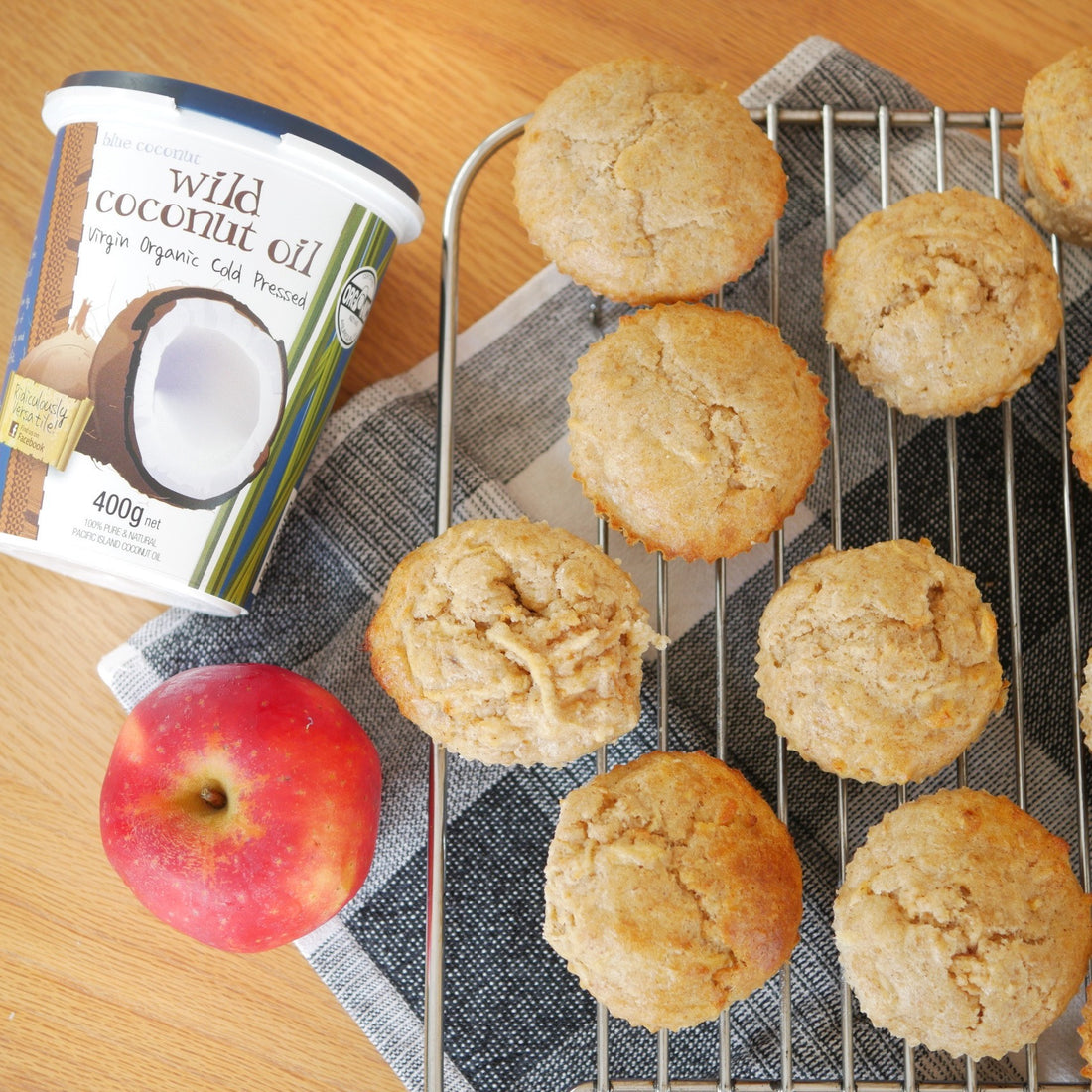 Apple, Cinnamon & Yoghurt Muffins