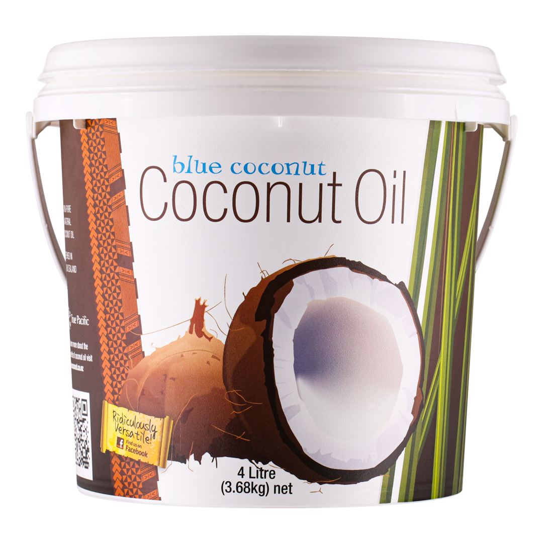 Coconut Oil 4 Litre (3.68kg) – Blue Coconut