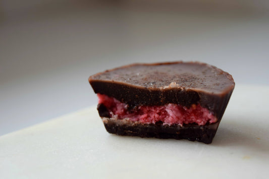 Chocolate Raspberry Coconut Cups