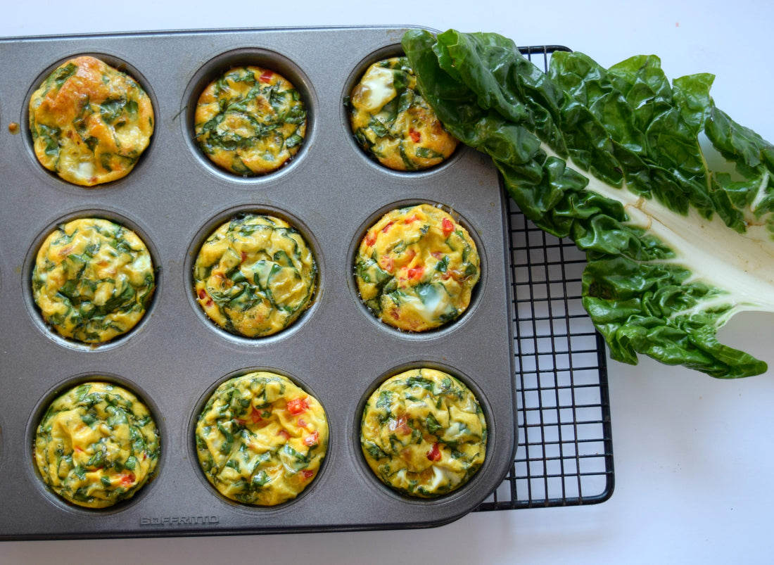 Healthy Egg & Spinach Cups