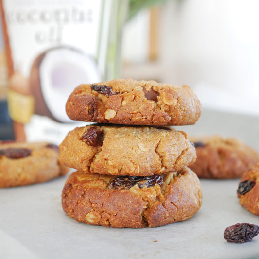 Sultana and Oat Cookies
