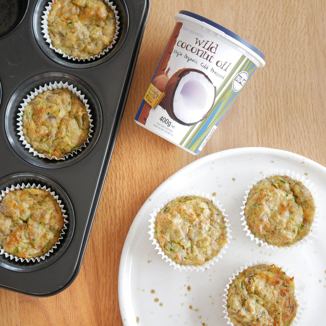 Courgette & Cheese Muffins