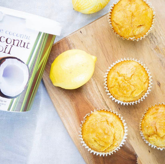 Healthy Lemon Muffins